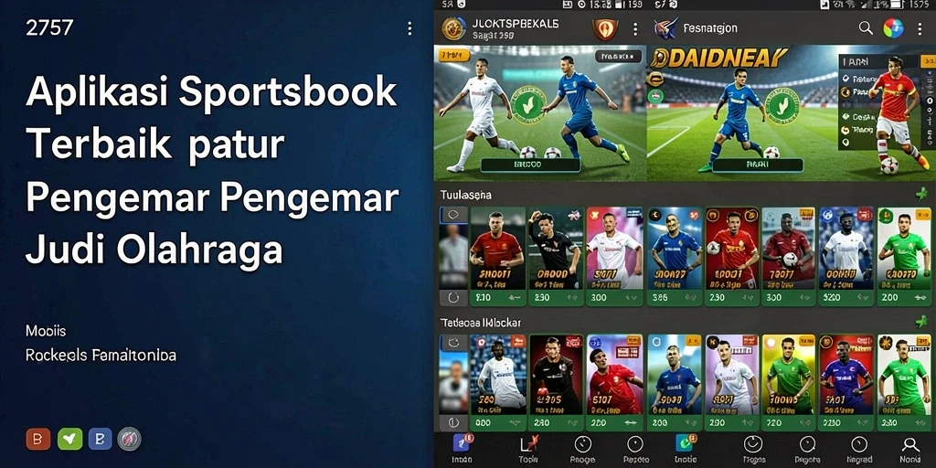 Screenshot utama 2757 menampilkan fitur taruhan olahraga yang menarik.