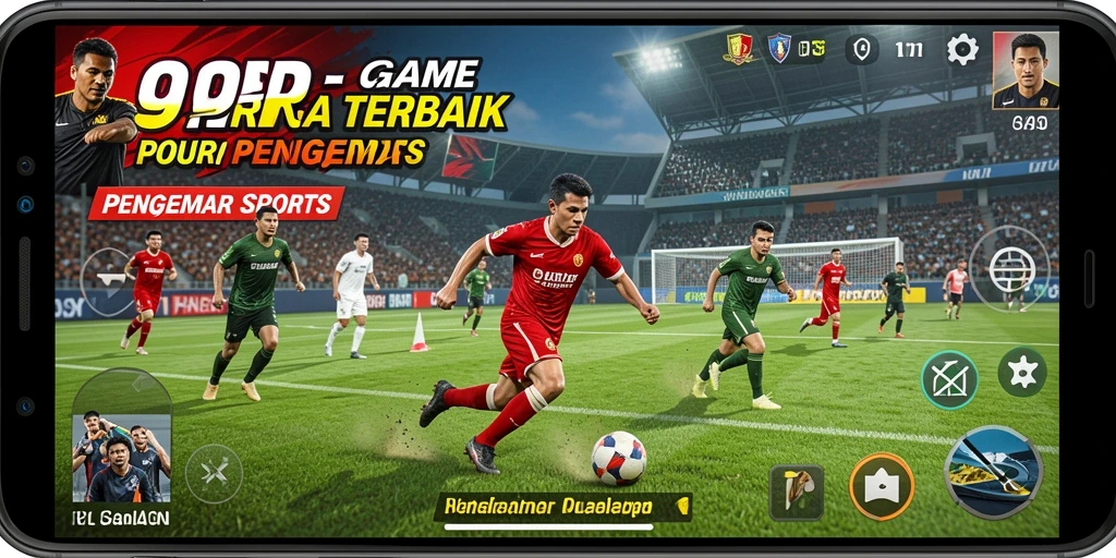 Gameplay seru 99RP dengan grafis menarik dan berbagai cabang olahraga.
