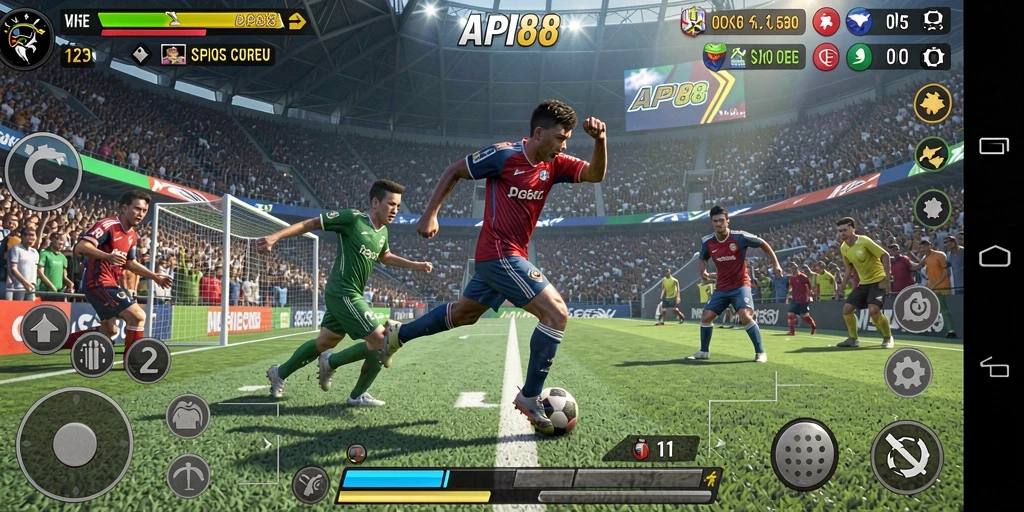 Tampilan gameplay menarik dari API88 dengan berbagai cabang olahraga.