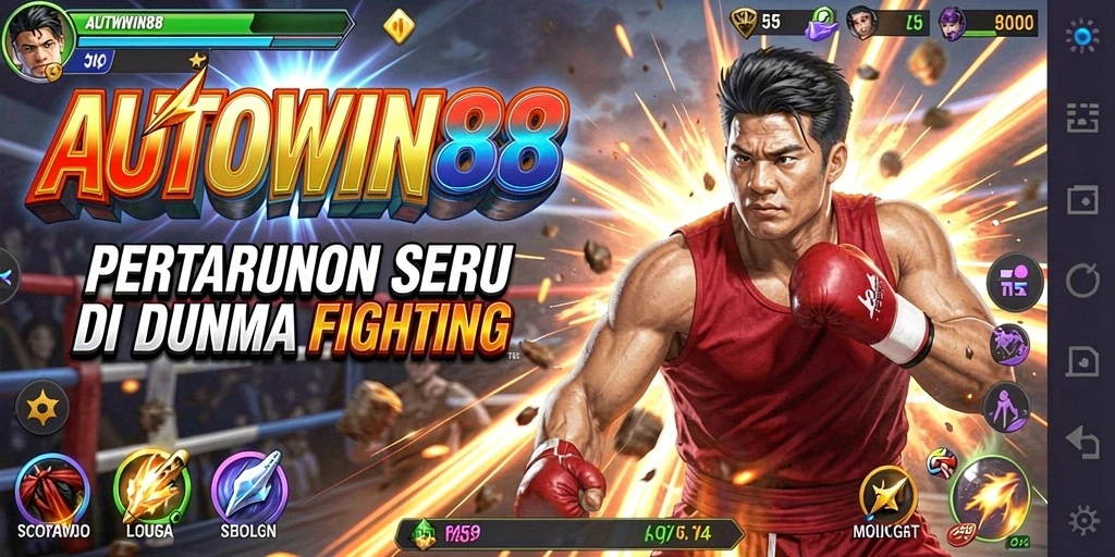 Gameplay menegangkan dari AUTOWIN88 saat pertarungan berlangsung.