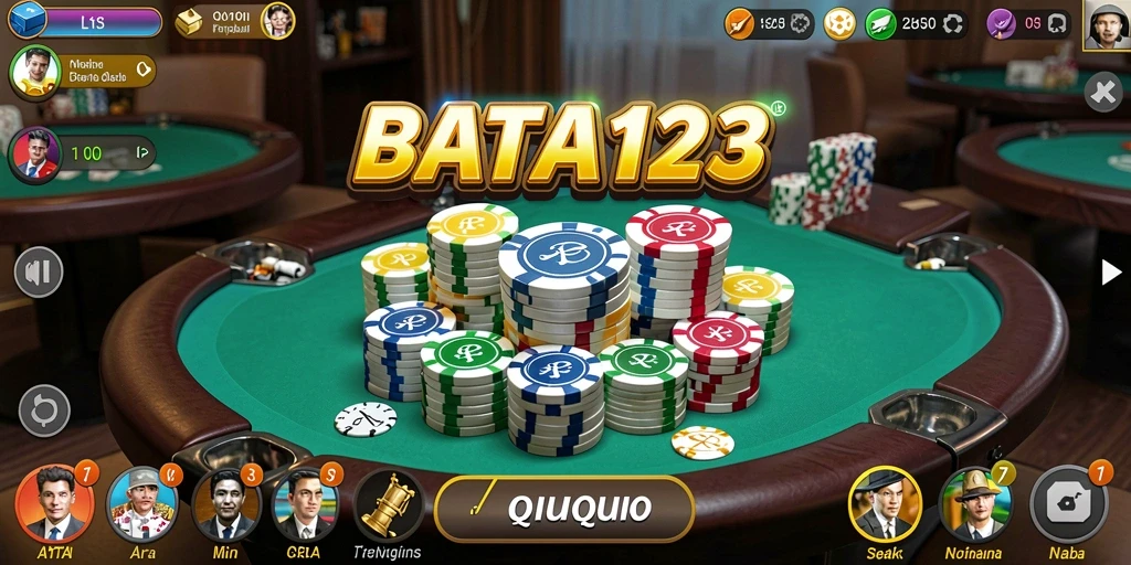Tampilan gameplay QiuQiu yang seru dan menarik.