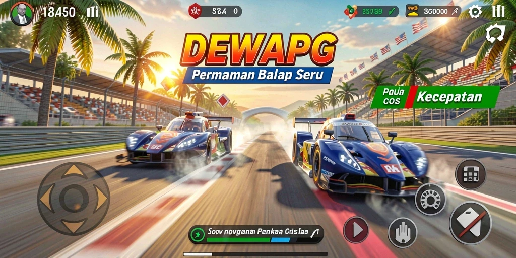 Tampilan gameplay DEWAPG yang menegangkan dan mendebarkan.