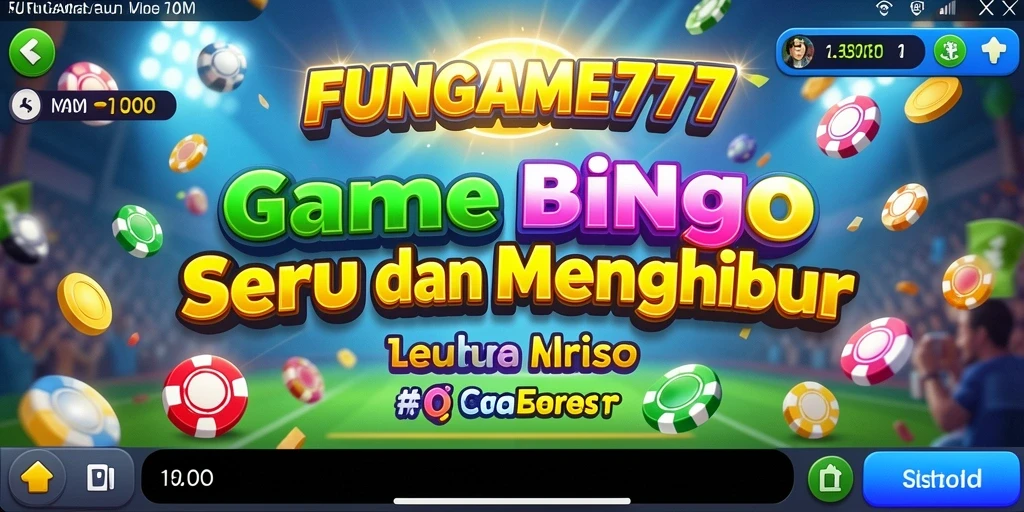 Tampilan gameplay seru dalam permainan Bingo FUNGame777.