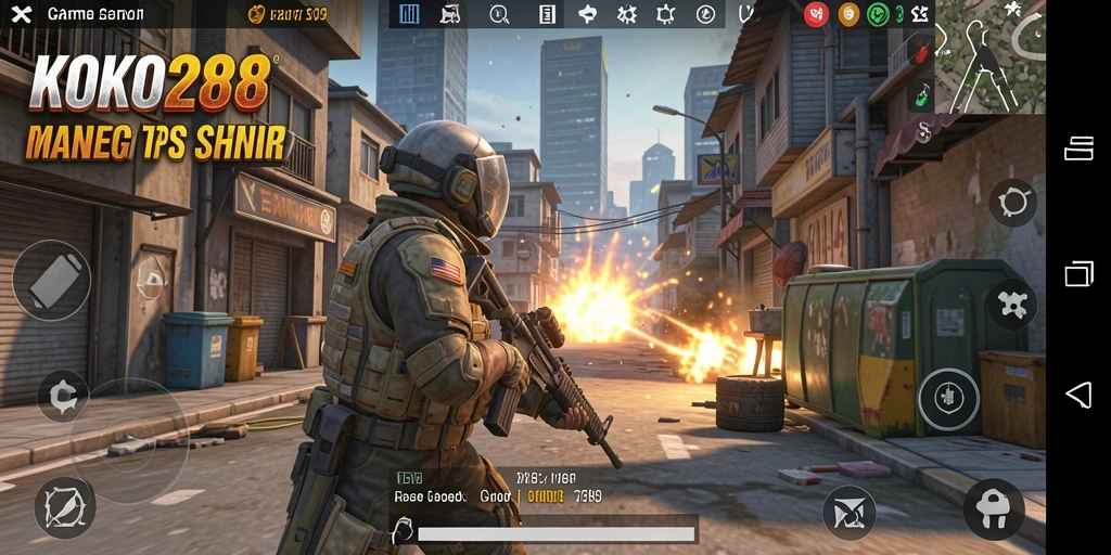 Screenshot gameplay menarik dari KOKO288 di TPS.