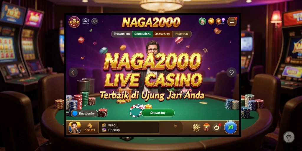 Tampilan menarik dari gameplay NAGA2000 Live Casino.