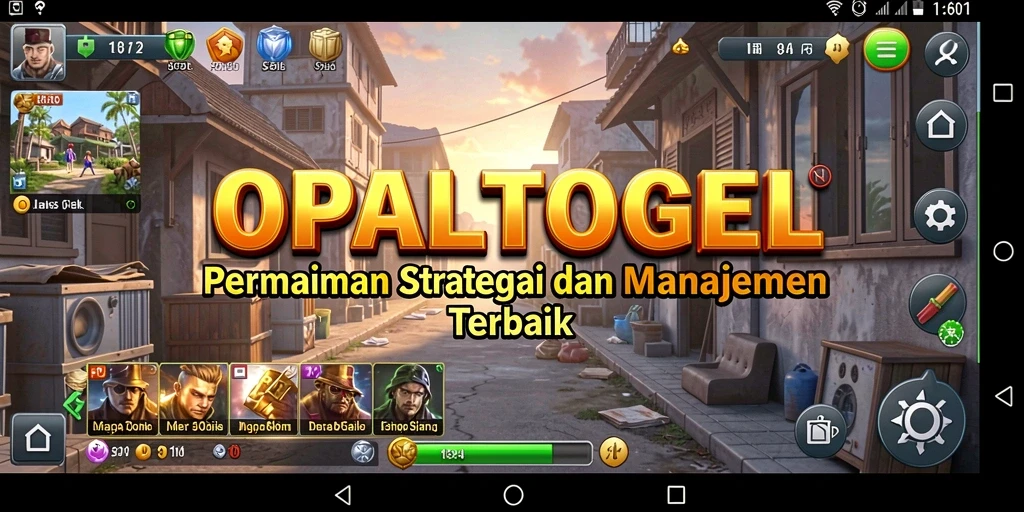 Tangkapan layar OPALTOGEL menampilkan gameplay strategi yang mendalam.
