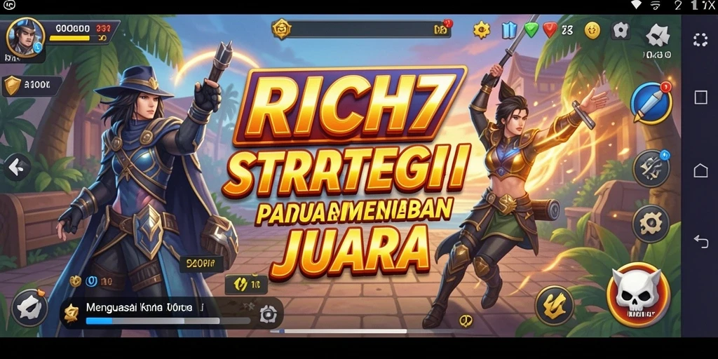 Gameplay <strong>RICH7</strong> yang menegangkan dan penuh strategi.