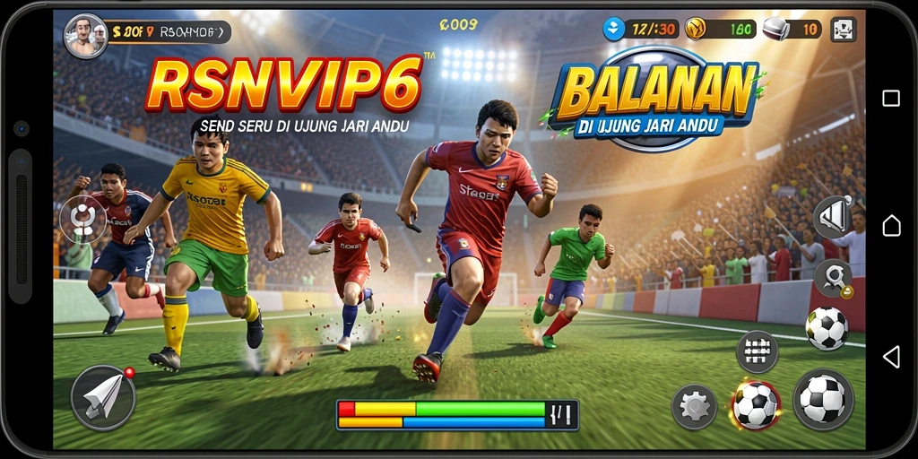 Tampilan gameplay mendebarkan dari balapan RSNVIP6 dengan grafis yang luar biasa.