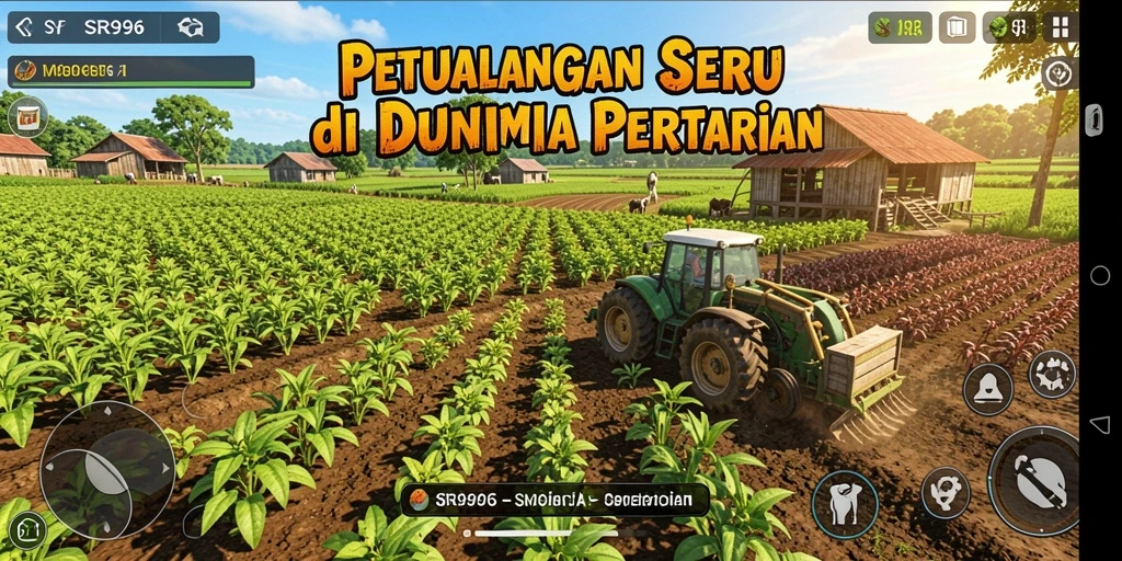 Gameplay petualangan seru di dunia pertanian SR996.