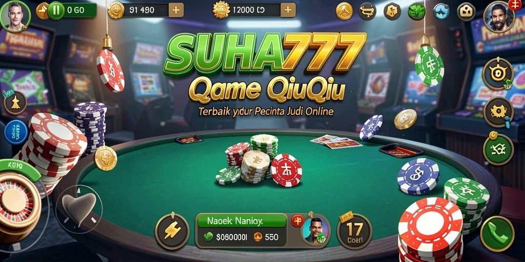 Screenshot gameplay QiuQiu yang menarik dan interaktif.