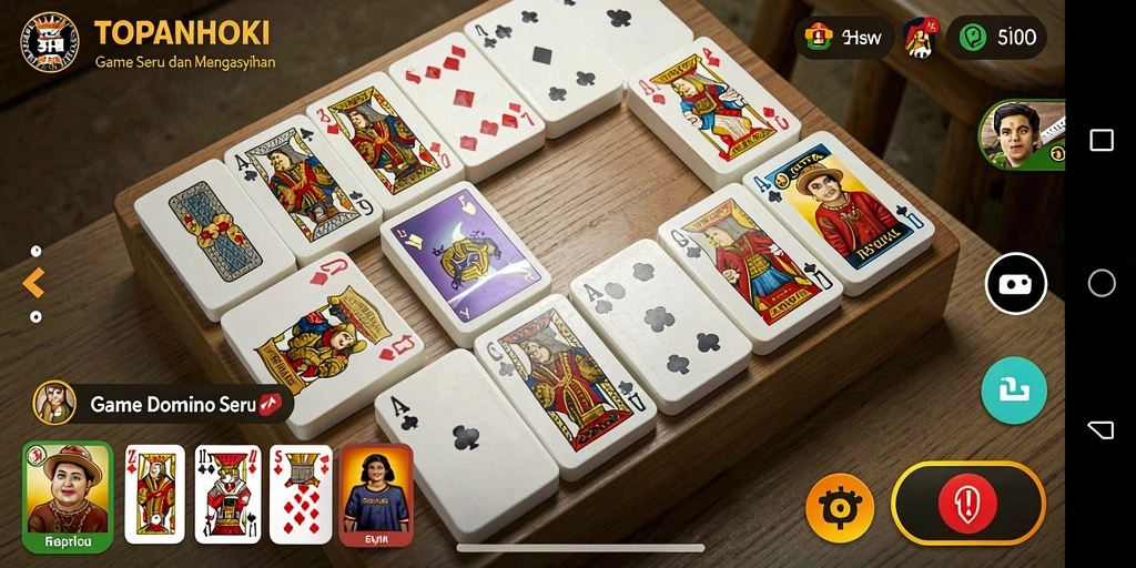 Gameplay seru dari TOPANHOKI dalam permainan Domino