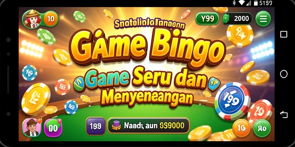 Tampilan gameplay Bingo yang seru dan menegangkan di Y89.
